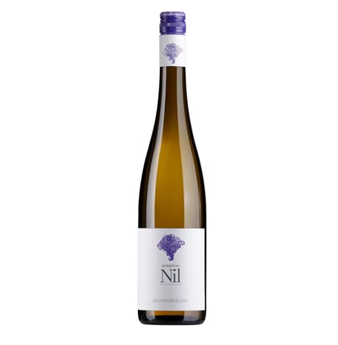 Weingut am Nil, Sauvignon Blanc trocken, Deutscher Qualitätswein g.U. Pfalz Weißwein Wein Deutschland inkl. FeinWert E-Book (1 x 0,75 l) von FeinWert