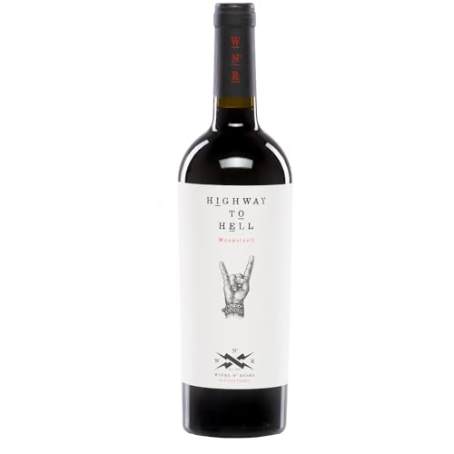 Wines N' Roses Viticultores Highway To Hell Tinto Trocken Rotwein Bio Vegan Spanien inkl. FeinWert E-Book (1 x 0,75 l) von FeinWert