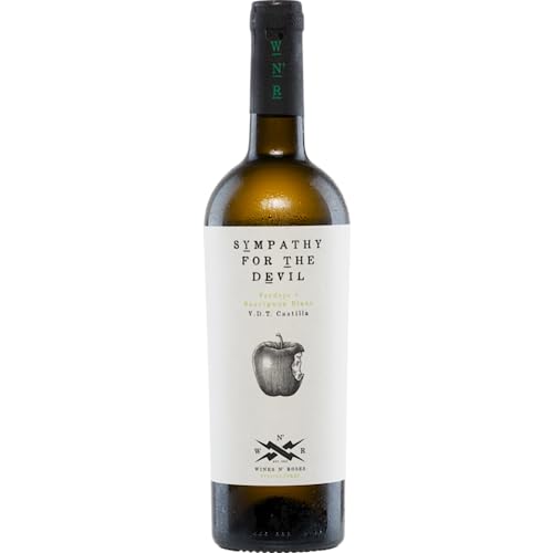 Wines N' Roses Viticultores Sympathy For The Devil Blanco Trocken Weißwein Bio Vegan Spanien inkl. FeinWert E-Book (1 x 0,75 l) von FeinWert