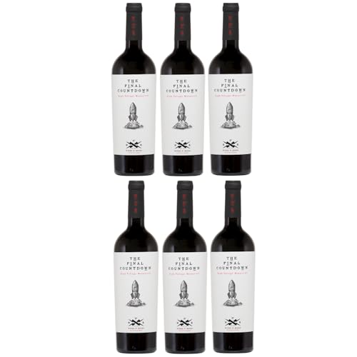 Wines N' Roses Viticultores The Final Countdown Tinto Trocken Rotwein Vegan Spanien inkl. FeinWert E-Book (6 x 0,75 l) von FeinWert