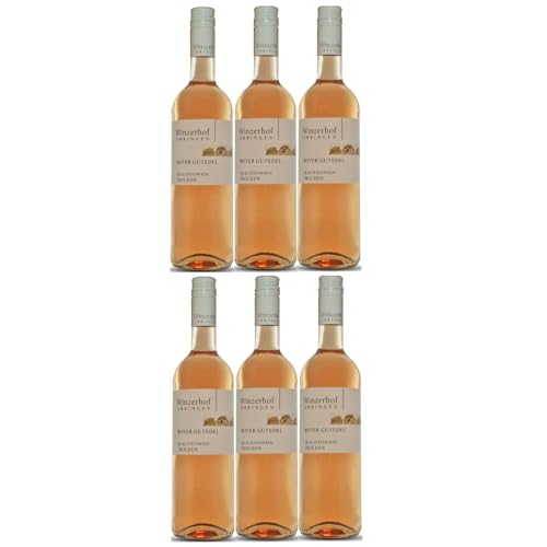 Winzerhof Ebringen Roter Gutedel trocken Weißwein Wein Deutschland inkl. FeinWert E-Book (6 x 0,75 l) von FeinWert