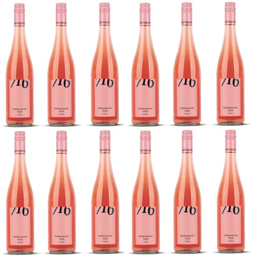 Winzerhof Ebringen Spätburgunder Rosé trocken 716 Roséwein Wein Deutschland inkl. FeinWert E-Book (12 x 0,75 l) von FeinWert