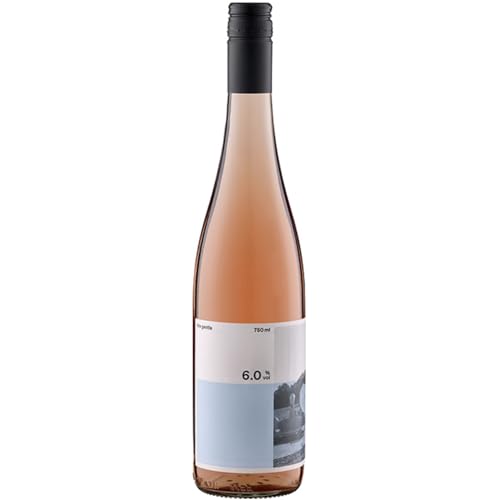 the gentle wine pink low alcohol Roséwein Wein halbtrocken vegan Rheingau Deutschland inkl. FeinWert E-Book (1 x 0,75 l) von FeinWert