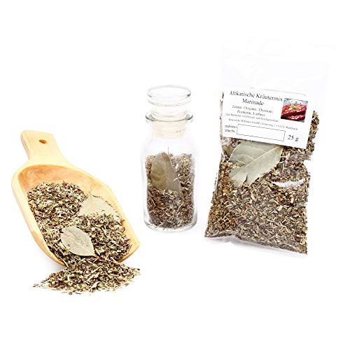 Afrikanische Kräutermix Marinade | Gewürzmischung zum Marinieren | BBQ RUB aus Afrika | glutenfrei | 25g Afrikanische Kräutermix Marinade | Gewürzmischung zum Marinieren | BBQ RUB aus Afrika | glutenfrei | 25g von Feine Würze
