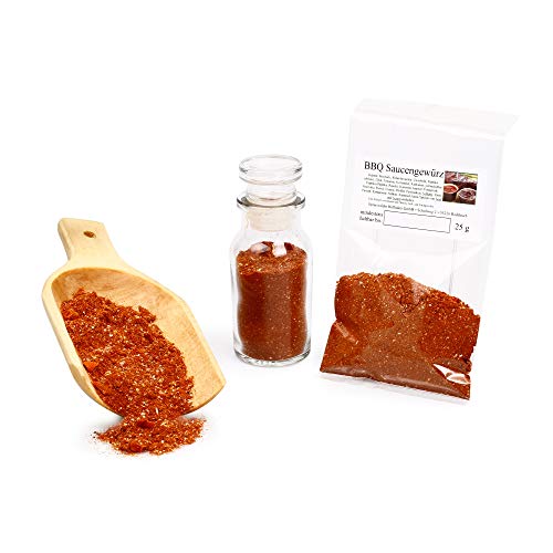 BBQ Sauce selber machen | Barbecue Gewürzmischung ohne Geschmacksverstärker für Grillsaucen laktosefrei & glutenfrei 25g von Feine Würze