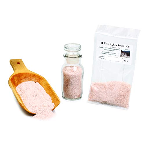 Bolivianisches Rosensalz Fein 0,1-0,3mm, 30g von Feine Würze