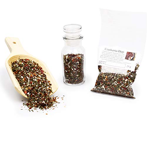 Cranberry, Moosbeere Dip Gewürzmischung ohne Zusätze, naturbelassen in Spitzenqualität, glutenfrei und laktosefrei, 25g Cranberry, Moosbeere Dip Gewürzmischung ohne Zusätze, naturbelassen in Spitzenqualität, glutenfrei und laktosefrei, 25g von Feine Würze