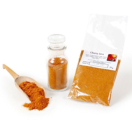 Curry Java, Curry-Pulver, Curry-Gewürz, Curry-Gewürzmischung, Currygewürz, Curry-Vegan, Curry Indonesien, 25g von Feine Würze