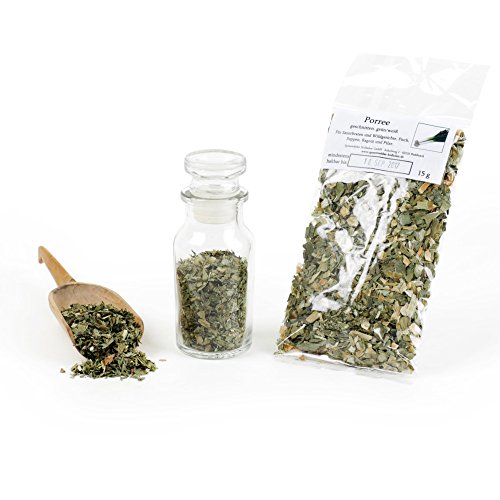 Lauch geschnitten, Porree grün/weiß, Salatkräuter, Suppen Gewürz, Suppengrün getrocknet, Suppengewürz, glutenfrei, 15g Lauch geschnitten, Porree grün/weiß, Salatkräuter, Suppen Gewürz, Suppengrün getrocknet, Suppengewürz, glutenfrei, 15g von Feine Würze