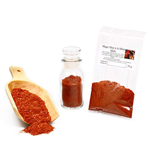 Magic Dust Mike Mills BBQ Gewürzmischung zum Grillen | Barbecue USA Grillgewürze für Fleisch, Geflügel, Fisch | 25g Magic Dust Mike Mills BBQ Gewürzmischung zum Grillen | Barbecue USA Grillgewürze für Fleisch, Geflügel, Fisch | 25g von Feine Würze