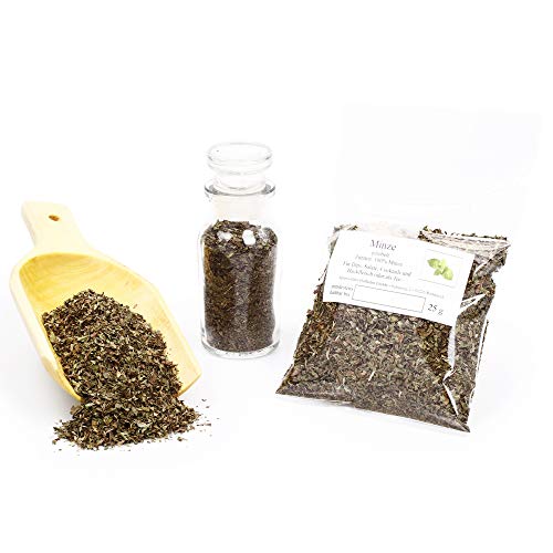 Nanaminze, marokkanische Minze gerebelt, Minze getrocknet, Tabouleh spicy Mint, Spearmint, Nanaminze Tee, glutenfrei, slazfrei, laktosefrei, 25g Nanaminze, marokkanische Minze gerebelt, Minze getrocknet, Tabouleh spicy Mint, Spearmint, Nanaminze Tee, glutenfrei, slazfrei, laktosefrei, 25g von Feine Würze