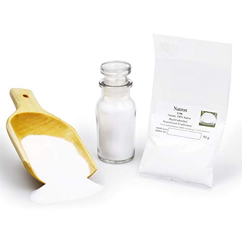 Natron Lebensmittelqualität, E500 vegan, Premium Natron Backen, Backzutaten, zum Einmachgewürz, Natriumhydrogencarbonat, Baking soda, glutenfrei, 50g Natron Lebensmittelqualität, E500 vegan, Premium Natron Backen, Backzutaten, zum Einmachgewürz, Natriumhydrogencarbonat, Baking soda, glutenfrei, 50g von Feine Würze
