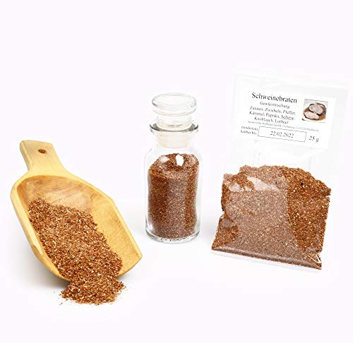 Schweinebraten Gewürz, Braten Gewürzmischung, Schweinsbratengewürz, Wildgewürz, Bratengewürz, Würzmischung Fleisch Rub, glutenfrei, 25g Schweinebraten Gewürz, Braten Gewürzmischung, Schweinsbratengewürz, Wildgewürz, Bratengewürz, Würzmischung Fleisch Rub, glutenfrei, 25g von Feine Würze