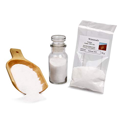 Wüstensalz Kalahari, handgeschöpftes Seesalz naturbelassen, Gourmet-Salz fein, Salz ohne Rieselhilfe, Natursalz Feinstreu, glutenfrei, 50g Wüstensalz Kalahari, handgeschöpftes Seesalz naturbelassen, Gourmet-Salz fein, Salz ohne Rieselhilfe, Natursalz Feinstreu, glutenfrei, 50g von Feine Würze