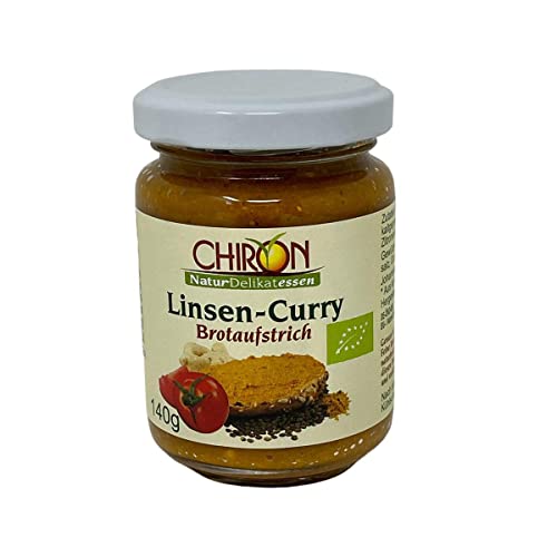 CHIRON Naturdelikatessen Bio Linsen-Curry Brotaufstrich kbA 140 g von FeineHeimat