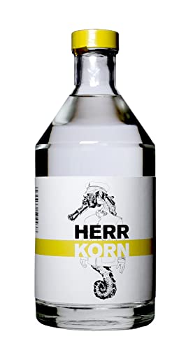 Feingeisterei | Herr Korn | 700 ml | 38% Vol. | Weizenkorn pur | Mild & Kräftig | Handcrafted | Weizen aus Schleswig-Holstein von Feinegeisterei