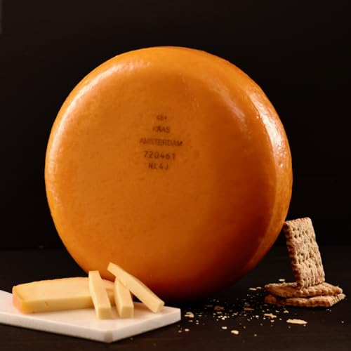 Ganzer Käse | Junger Gouda | Amsterdamer | 4kg Laib | By Feiner Käse Hemmen von Feiner Käse Hemmen