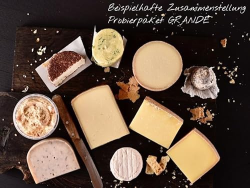 Käseplatte 'Probierpaket Überraschungsauswahl' | GRANDE 9-12 Sorten Käse = 1500g | Grußkarte GRATIS Käseplatte 'Probierpaket Überraschungsauswahl' | GRANDE 9-12 Sorten Käse = 1500g | Grußkarte GRATIS von Feiner Käse Hemmen