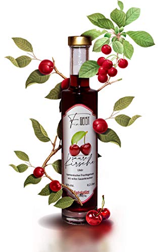 FeinGeist "Saure Kirsche" - 0,2 l - 16%-Vol. Alkoholgehalt von Feingeist