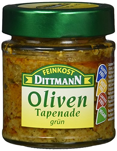 Feinkost Dittmann Oliventapenade grün, 5er Pack (5 x 130 g) von Feinkost Dittmann