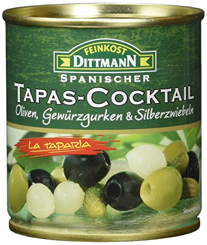 Feinkost Dittmann Tapas Cocktail, 8er Pack (8 x 85 g) von Feinkost Dittmann