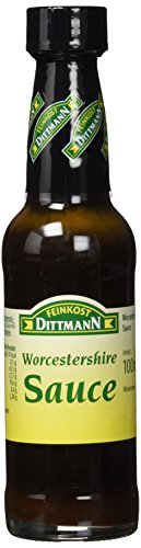 Feinkost Dittmann Worcestershire-Sauce Flasche, 5er Pack (5 x 100 ml) von Feinkost Dittmann