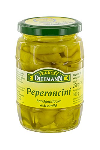 Peperoncini ex.mild370ml/160gG von Feinkost Dittmann