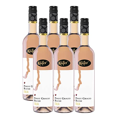 Feinkost Käfer Pinot Grigio Blush trocken (6 x 0.75 l) von Käfer