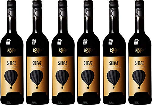 Feinkost Käfer Shiraz Australien trocken (6 x 0.75 l), alk. 13% vol. von Käfer