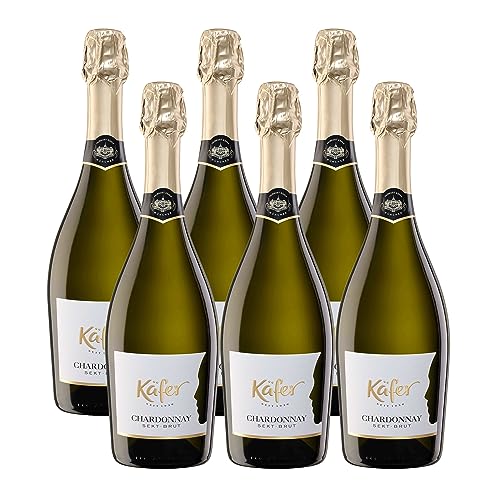 Käfer Chardonnay Sekt Brut (6 x 0,75l) von Feinkost Käfer