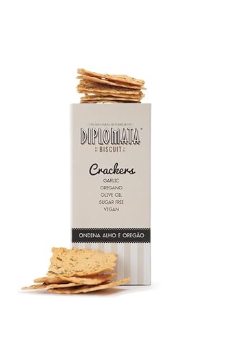 Capinha Cracker mit Knoblauch 125g (MIT KNOBLAUCH UND OREGANO) von Feinkost Machado