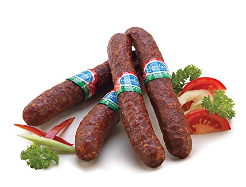 Gyulaer Kolbasz 8 Stück - 1kg / Original ungarische Wurstspezialität Gyulaer Kolbasz 8 Stück - 1kg / Original ungarische Wurstspezialität von Feinkost-aus-Ungarn.de Import - Vertrieb und Grosshandel