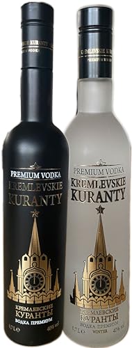 Premium Vodka- SET, Kremlevskie Kuranty Black und Kremlevskie Kuranty - White Premium Vodka- SET, Kremlevskie Kuranty Black und Kremlevskie Kuranty - White von Feinkost-aus-Ungarn.de Import - Vertrieb und Grosshandel
