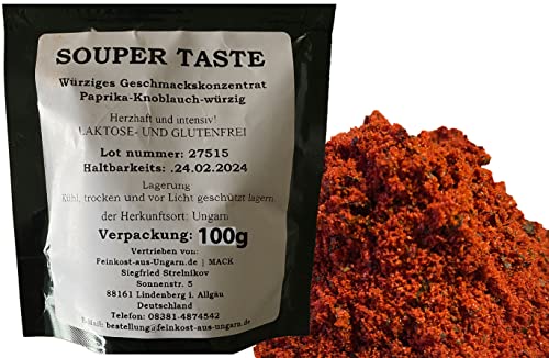 SOUPER TASTE - Würziges Geschmackskonzentrat 100g, aus Ungarn für Suppen und Co von Feinkost-aus-Ungarn.de Import - Vertrieb und Grosshandel
