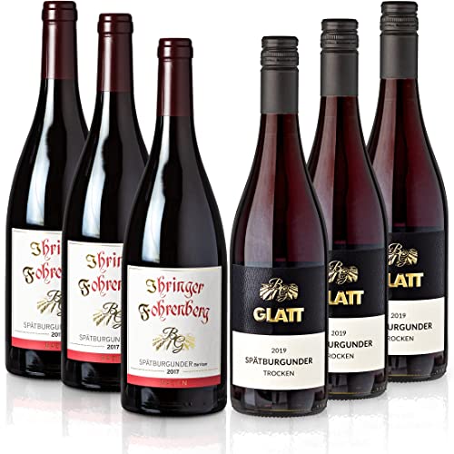 FEINSTE WEINE Weinset 'Ihringer Fohrenberg' - Rotweinpaket aus dem Kaiserstuhl (6x 0,75L) von Feinste Weine