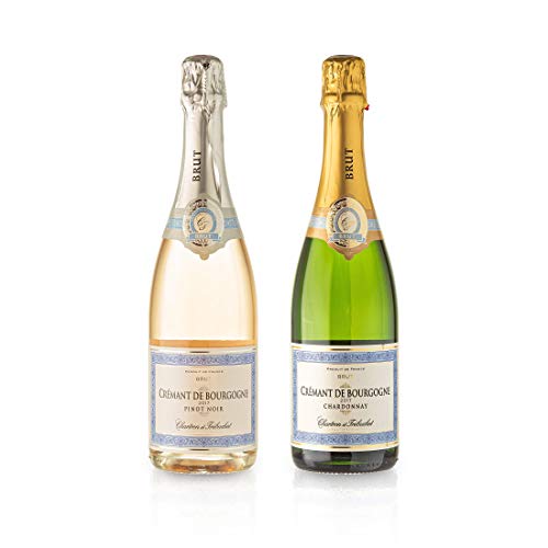 Feinste Weine - 2 er Sektpaket - Domaine Chartron & Trébuchet - Crémant de Bourgogne (2 * 0,75l), Paket mit:2 Flaschen von Feinste Weine