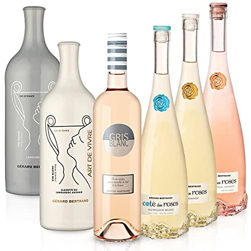 Feinste Weine - Gérard Bertrand Südfrankreich Probierpaket Blanc, Rose, Rouge, Auswahl:6 Flaschen von Feinste Weine