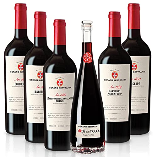 Feinste Weine - Gérard Bertrand Südfrankreich Probierpaket Region Languedoc, Rouge, Auswahl:6 Flaschen von Feinste Weine