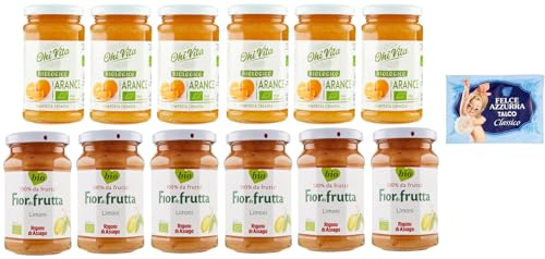 12er-Pack Testpaket Marmelade Ohi Vita Orangen + Rigoni di Asiago Zitronen,Cremiges Fruchtkompott,250g Glas + 1er-Pack Kostenlos Felce Azzurra Talkumpuder, 100g-Beutel 12er-Pack Testpaket Marmelade Ohi Vita Orangen + Rigoni di Asiago Zitronen,Cremiges Fruchtkompott,250g Glas + 1er-Pack Kostenlos Felce Azzurra Talkumpuder, 100g-Beutel von Felce Azzurra