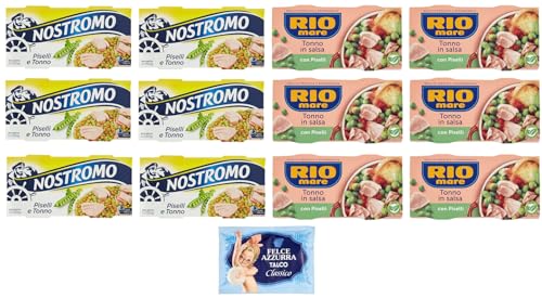 12er-Pack Testpaket Rio Mare Nostromo Thunfisch und Erbsen Fertiggericht, 2x150g + 1er-Pack Kostenlos Felce Azzurra Talkumpuder, 100g-Beutel 12er-Pack Testpaket Rio Mare Nostromo Thunfisch und Erbsen Fertiggericht, 2x150g + 1er-Pack Kostenlos Felce Azzurra Talkumpuder, 100g-Beutel von Felce Azzurra