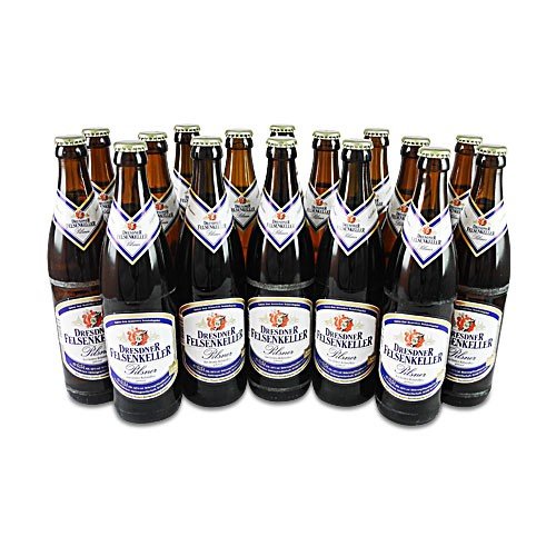Dresdner Felsenkeller Pilsner (16 Flaschen à 0,5 l / 4,8% vol.) von Feldschlößchen Brauerei