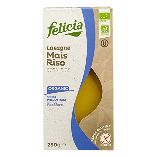 Felicia Bio - Mais-Reis Lasagne glutenfrei - 250 g - 12er Pack Felicia Bio - Mais-Reis Lasagne glutenfrei - 250 g - 12er Pack von Felicia Bio