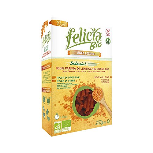 Felicia Bio Rote Linsen Sedanini glutenfrei 250g von Felicia