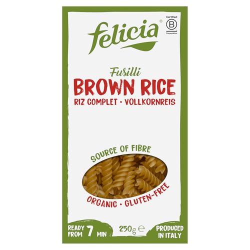 Felicia Bio Vollkorn-Reis Fusilli - 250 g Bio, glutenfrei, vegan Felicia Bio Vollkorn-Reis Fusilli - 250 g Bio, glutenfrei, vegan von Felicia