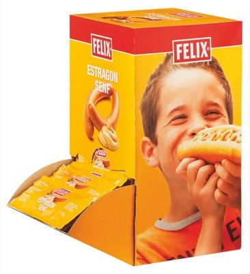 Felix Estragon Senf Portionen 100x18g von Felix