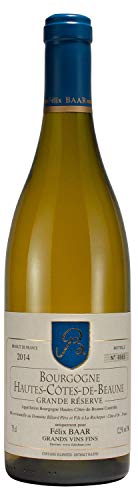 Bourgogne Hautes-Côtes-de-Beaune 2014 - Aromatischer Chardonnay Weisswein aus Burgund, Frankreich - Trocken, vollmundig, 12.5%, 75cl Bourgogne Hautes-Côtes-de-Beaune 2014 - Aromatischer Chardonnay Weisswein aus Burgund, Frankreich - Trocken, vollmundig, 12.5%, 75cl von Félix Baar Grands Vins Fins