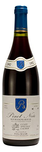 Bourgogne Pinot Noir Cacher 1992 - Besondere französische Weinrarität zum Geburtstag, Jubiläum, Jahrestag, Hochzeitstag - Koscher, Trocken Bourgogne Pinot Noir Cacher 1992 - Besondere französische Weinrarität zum Geburtstag, Jubiläum, Jahrestag, Hochzeitstag - Koscher, Trocken von Félix Baar Grands Vins Fins