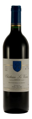 Château Le Vivier Médoc AOC 1992 - Trockener Bordeaux Rotwein aus Frankreich, Merlot, Jahrgangswein von Félix Baar Grands Vins Fins