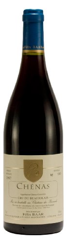 Chénas Cru du Beaujolais AOC 1997 - Trockener Bio Rotwein aus Frankreich, 100% Gamay Rebe, Jahrgangswein als besondere Geschenkidee von Félix Baar Grands Vins Fins