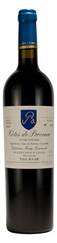 Côtes de Provence Cuvée Spéciale 1994 - Alter französischer Rot-wein aus der Provence, Syrah, Cabernet Sauvignon, Grenache, Trocken von Félix Baar Grands Vins Fins